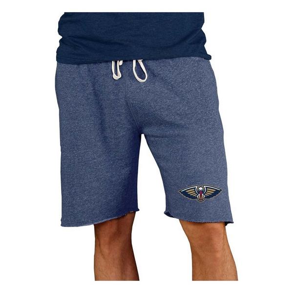 New Orleans Pelicans Concepts Sport Mainstream Shorts Small Navy