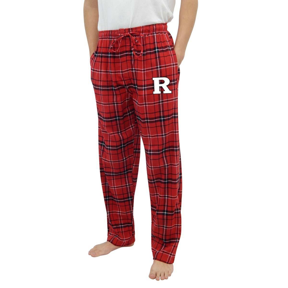 Concepts Sport Men's Scarlet/Black Rutgers Scarlet Knights Ultimate Flannel Pants - Scarlet, Black