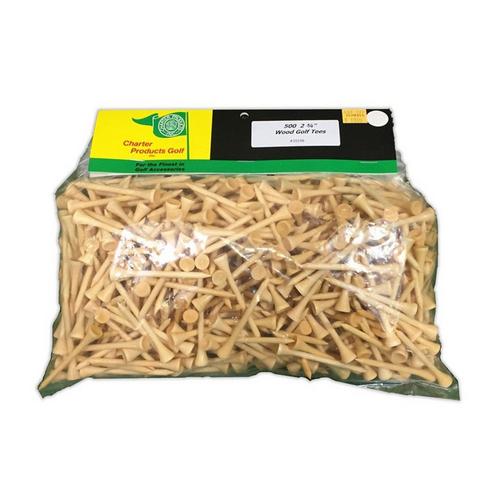Charter Products Wooden Golf Tees 500 Pack - Primary Image