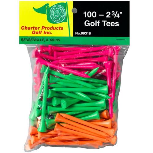 Charter Products 2-3/4 Golf Tees 100 Pack - Primary Image