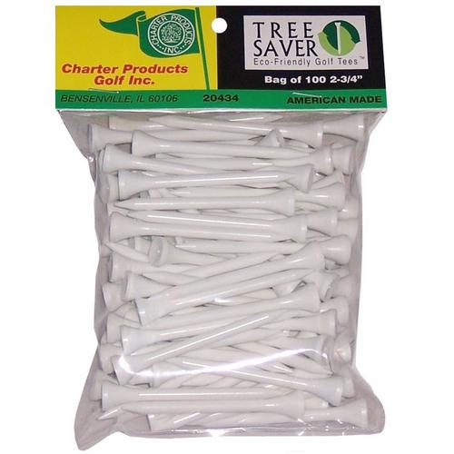 Charter Products Tree Saver 2-3/4" Eco-Friendly Golf Tees 100 Pack - Primary Image