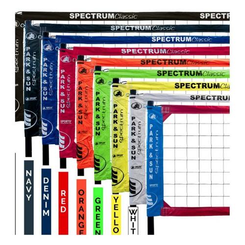 Park & Sun Spectrum Classic Outdoor Volleyball Set - Primary Image