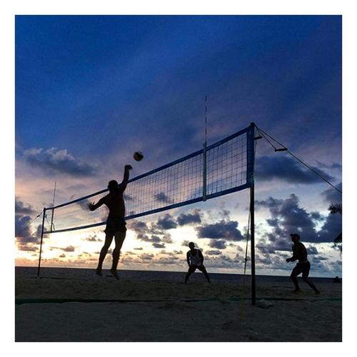Park & Sun Spectrum Pro Outdoor Volleyball Net Set - Primary Image
