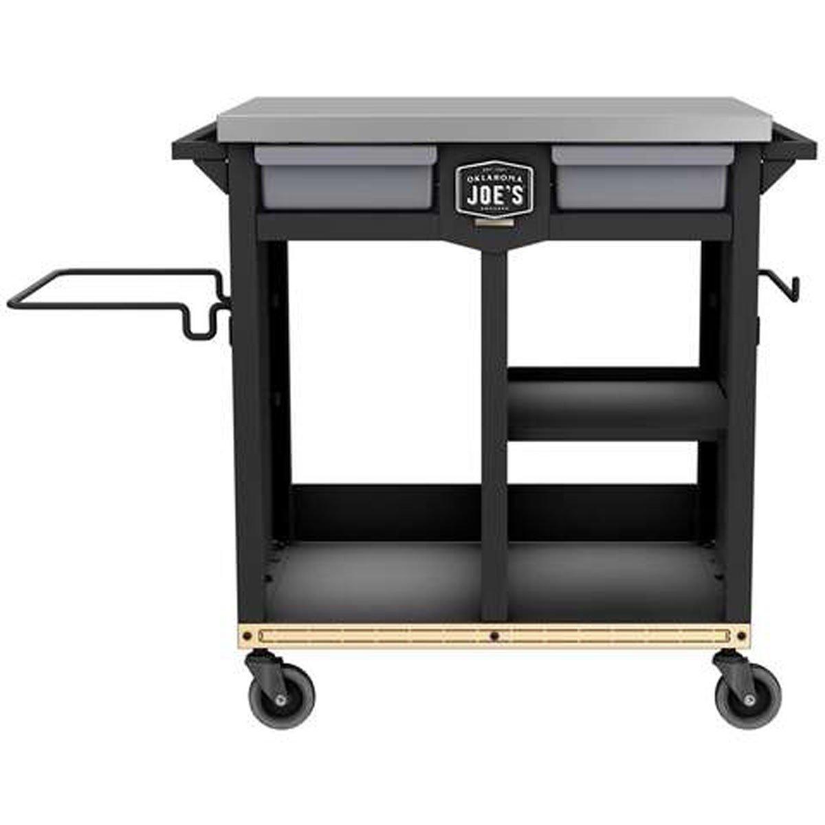 Oklahoma Joe's Prep/Storage Cart - Oklahoma Joe's