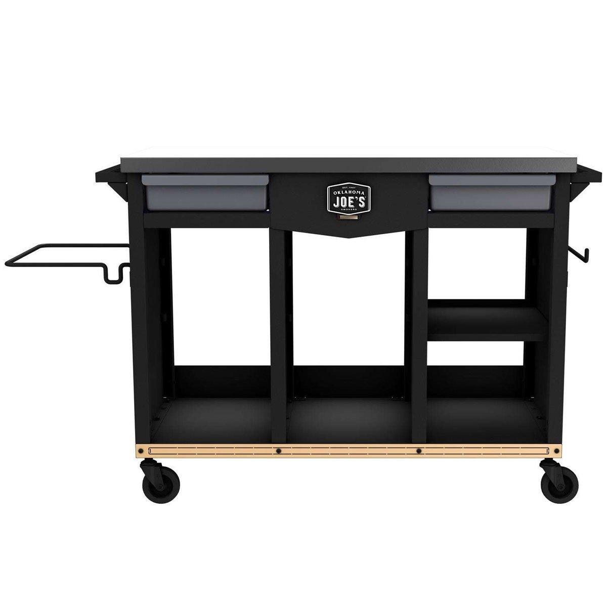 Oklahoma Joe's Prep/Storage Cart - DLX - Oklahoma Joe's