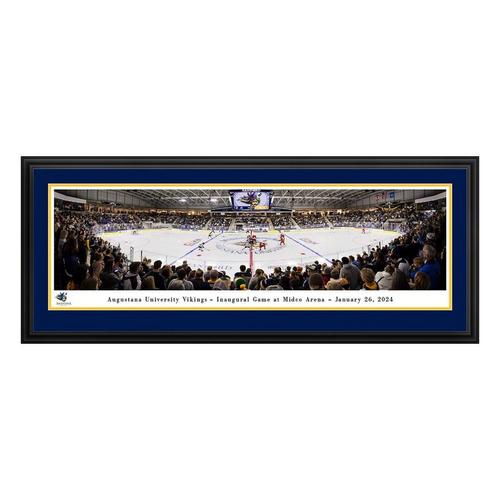 Blakeway Panoramas Augustana Vikings 2024 Hockey Deluxe Framed Panoramic - Primary Image