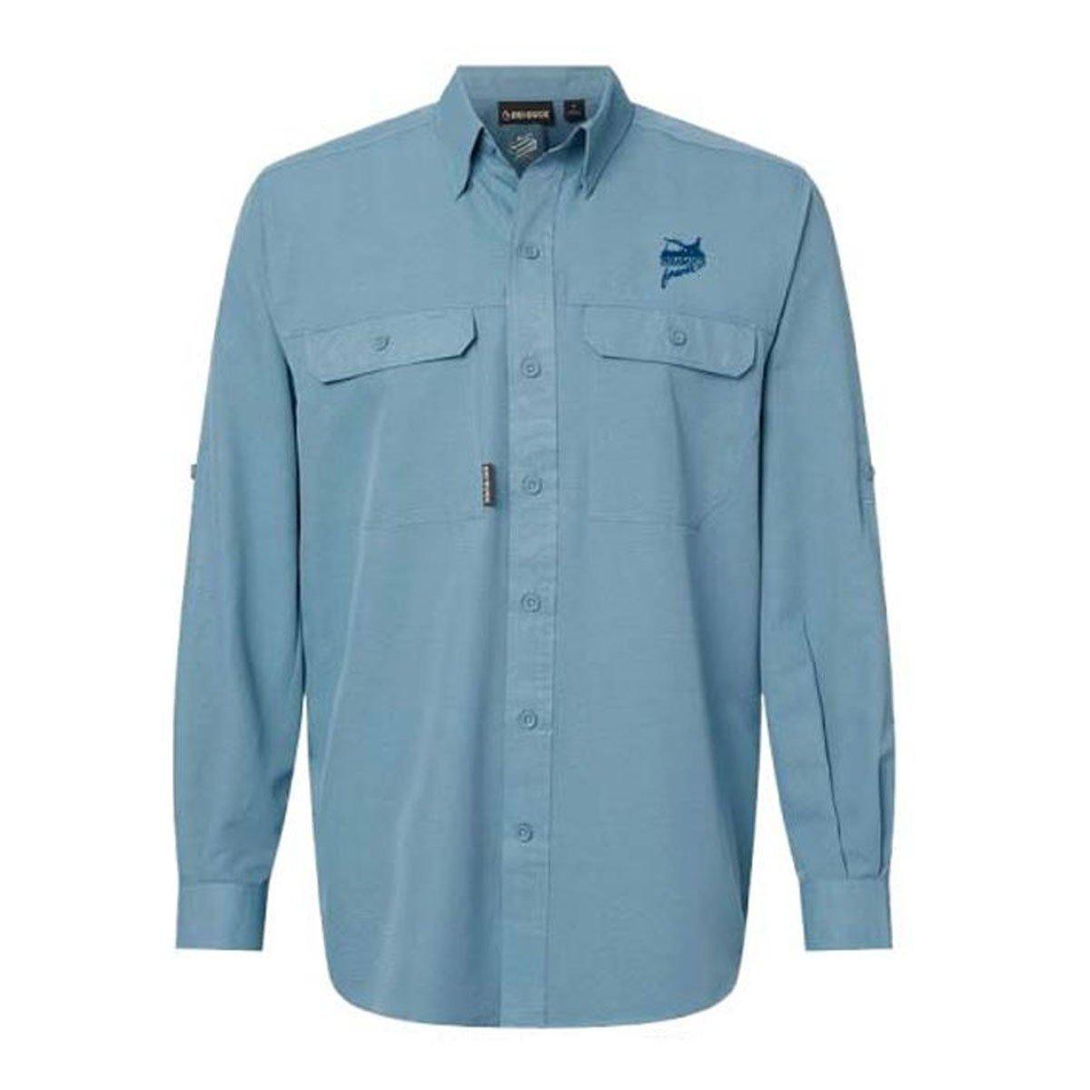 Men's Artisans Pheasants Forever Dri Duck Crossroads Long Sleeve Button Up Shirt - Artisans