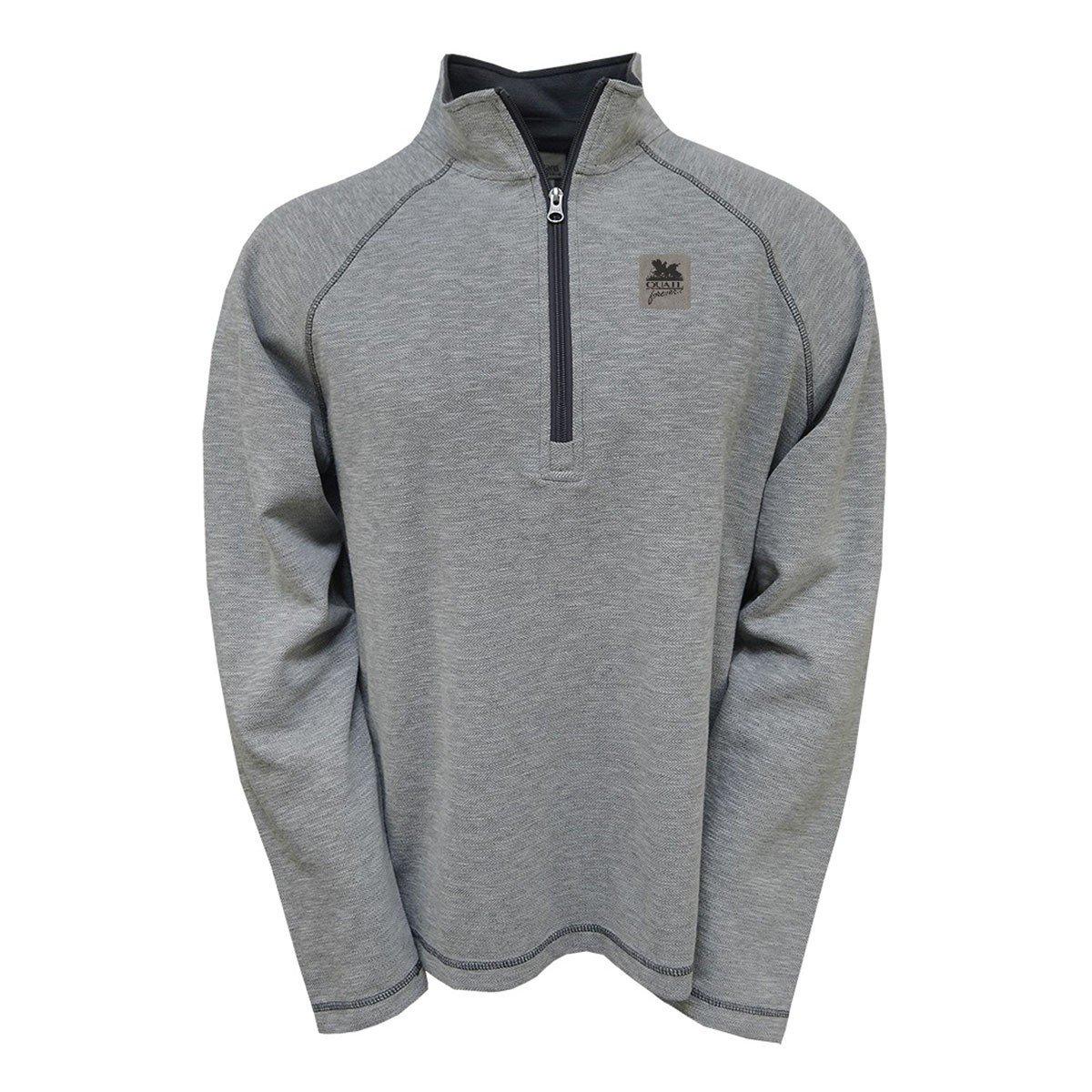 Men's Artisans Quail Forever Stevo Raglan 1/2 Zip Pullover - Artisans