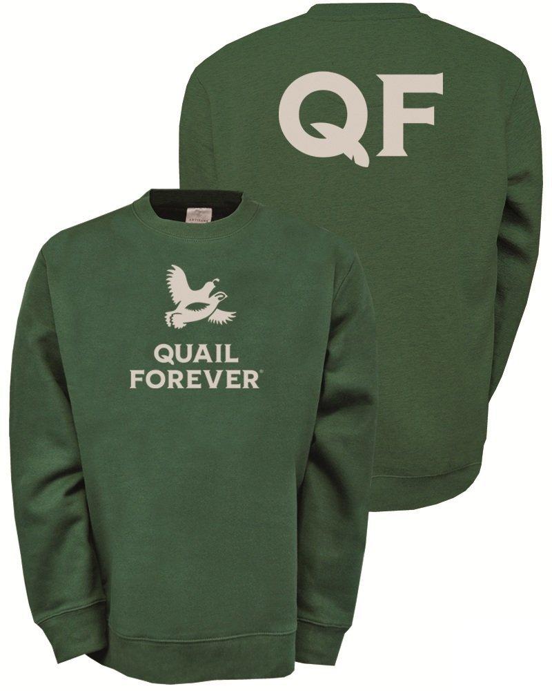 Men's Artisans Quail Forever A-Team Crew Sweater - Artisans