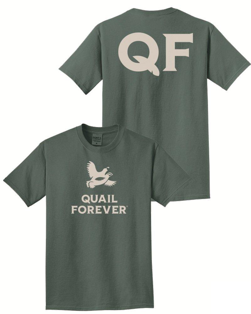 Men's Artisans Quail Forever Garment Dyed T-Shirt - Artisans