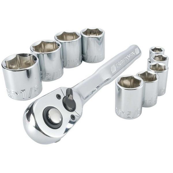 Craftsman 3/8 in Drive SAE 6 Point 10 pc Socket Set