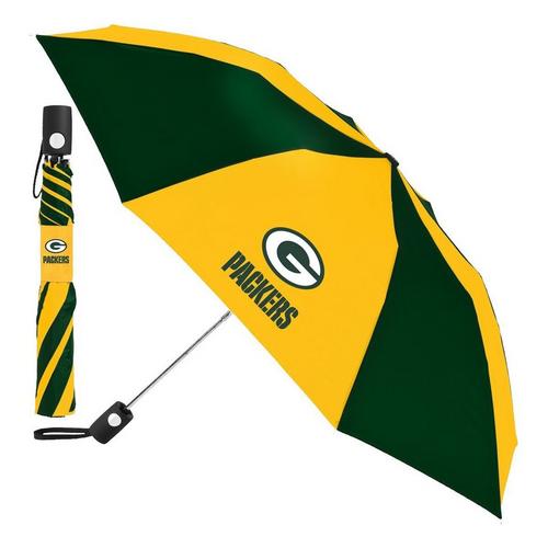 Wincraft Green Bay Packers Auto Folding Umbrella - Primary Image