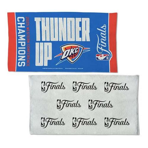 Wincraft Oklahoma City Thunder 2025 Western Conference Finals Locker Room Towel - Primary Image