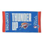 Wincraft Oklahoma City Thunder 2025 Western Conference Finals Locker Room Towel - Thumbnail 2 of 3