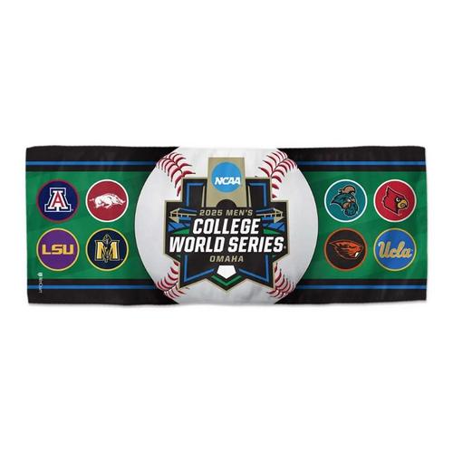 Wincraft 2025 NCAA College World Series Cooling Towel - Primary Image