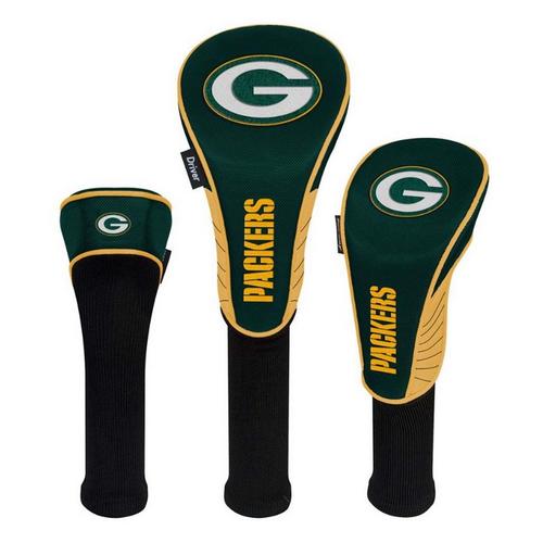 Team Effort Green Bay Packers 3 Pack Headcovers - Primary Image