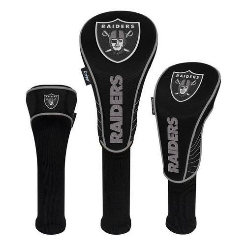 Team Effort Las Vegas Raiders 3 Pack Headcovers - Primary Image