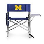 Picnic Time Michigan Wolverines Sports Chair - Thumbnail 1 of 4