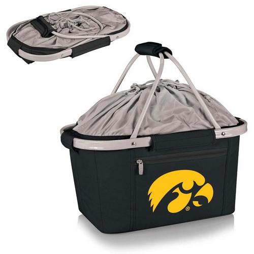 Picnic Time Iowa Hawkeyes Metro Basket Collapsible Cooler Tote - Primary Image