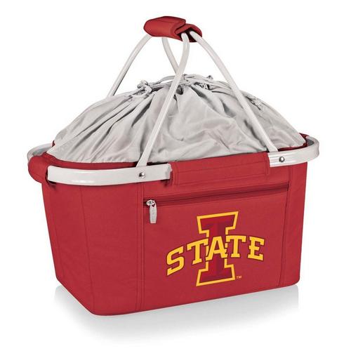 Picnic Time Iowa State Cyclones Metro Basket Collapsible Cooler Tote - Primary Image