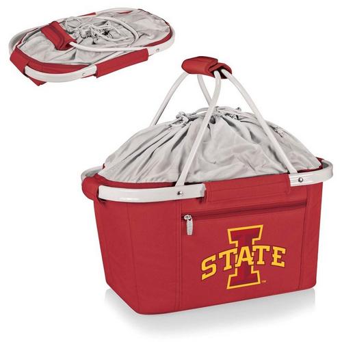 Picnic Time Iowa State Cyclones Metro Basket Collapsible Cooler Tote - Primary Image