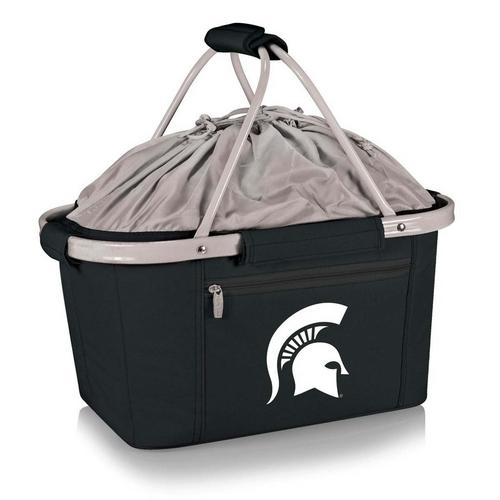 Picnic Time Michigan State Spartans Metro Basket Collapsible Cooler Tote - Primary Image
