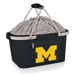 Picnic Time Michigan Wolverines Metro Basket Collapsible Cooler Tote - Thumbnail 1 of 2