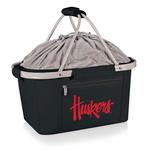 Picnic Time Nebraska Cornhuskers Metro Basket Collapsible Cooler Tote - Thumbnail 1 of 2