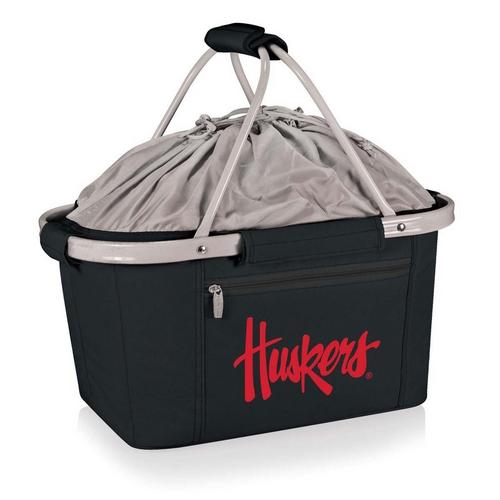 Picnic Time Nebraska Cornhuskers Metro Basket Collapsible Cooler Tote - Primary Image