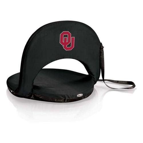 Picnic Time Oklahoma Sooners Oniva Portable Reclining Seat - Primary Image