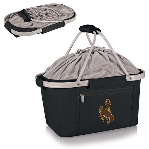 Picnic Time Wyoming Cowboys Metro Basket Collapsible Cooler Tote - Primary Image