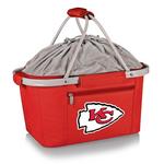 Picnic Time Kansas City Chiefs Metro Basket Collapsible Cooler Tote - Thumbnail 1 of 3