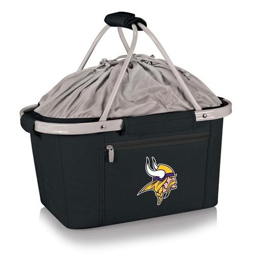 Picnic Time Minnesota Vikings Metro Basket Collapsible Cooler Tote - Primary Image