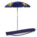 Picnic Time Michigan Wolverines 5.5' Portable Beach Umbrella - Thumbnail 1 of 3