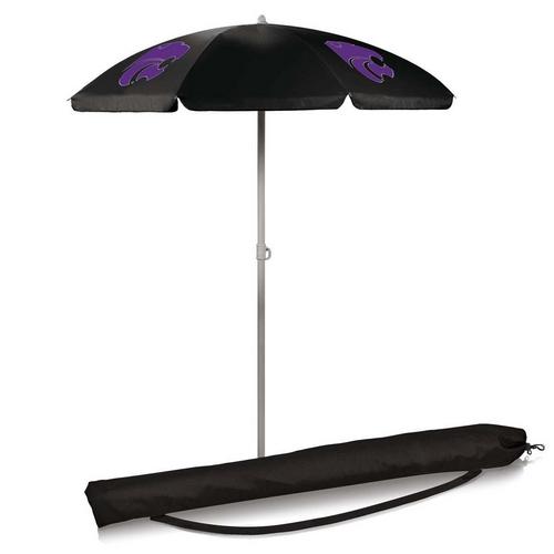 Picnic Time Kansas State Wildcats 5.5' Portable Beach Umbrella - Primary Image