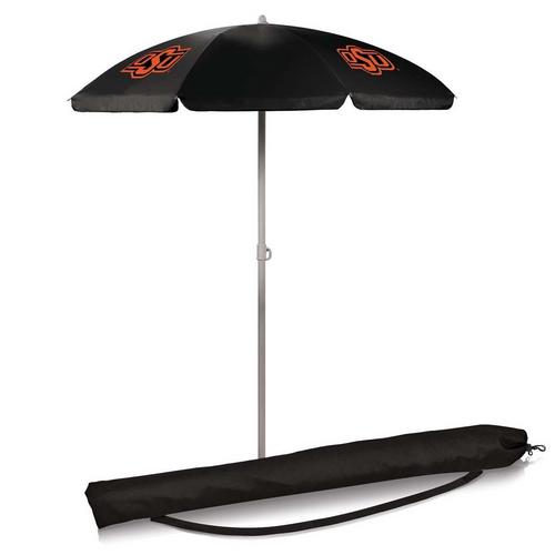Picnic Time Oklahoma State Cowboys 5.5' Portable Beach Umbrella - Primary Image