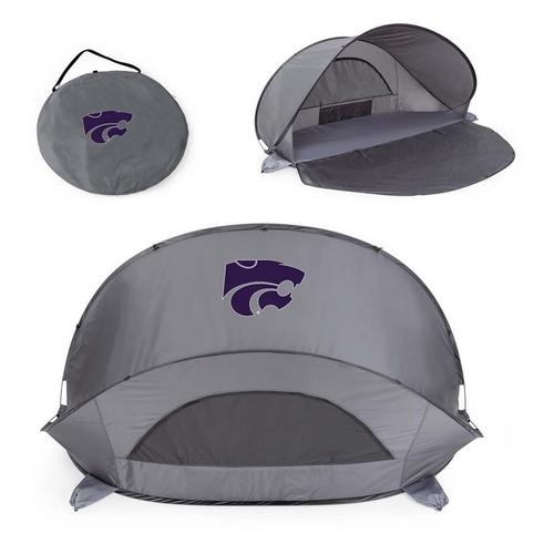 Picnic Time Kansas State Wildcats Manta Portable Beach Tent - Primary Image