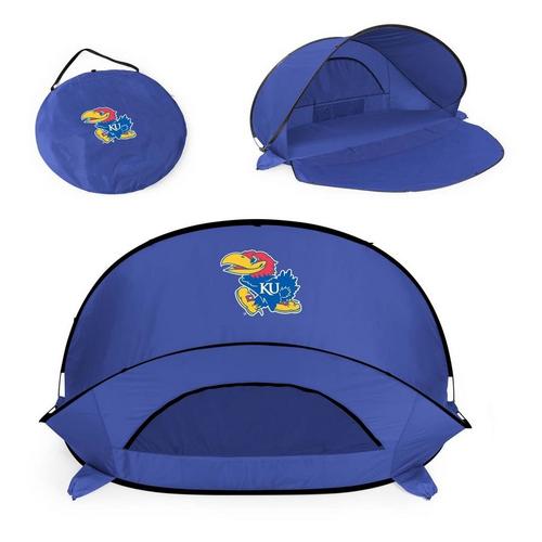 Picnic Time Kansas Jayhawks Manta Portable Beach Tent - Primary Image