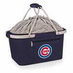 Picnic Time Chicago Cubs Metro Basket Collapsible Cooler Tote - Thumbnail 1 of 2