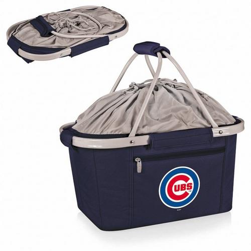 Picnic Time Chicago Cubs Metro Basket Collapsible Cooler Tote - Primary Image