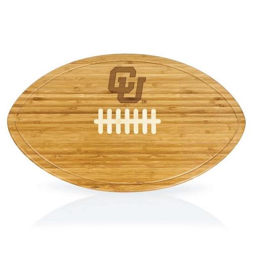 Picnic Time Colorado Buffaloes Kickoff Football Cutting Board & Serving Tray - Primary Image