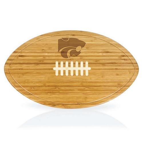 Picnic Time Kansas State Wildcats Kickoff Football Cutting Board & Serving Tray - Primary Image