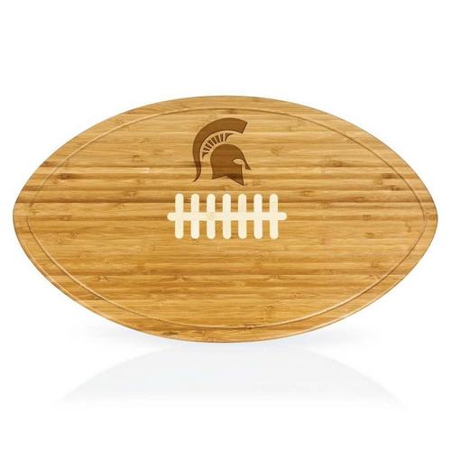 Picnic Time Michigan State Spartans Kickoff Football Cutting Board & Serving Tray - Primary Image