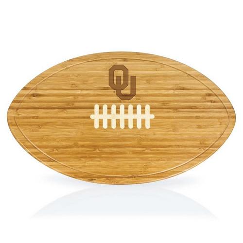 Picnic Time Oklahoma Sooners Kickoff Football Cutting Board & Serving Tray - Primary Image
