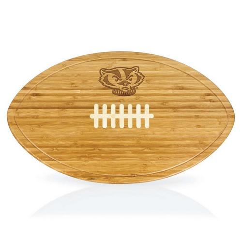Picnic Time Wisconsin Badgers Kickoff Football Cutting Board & Serving Tray - Primary Image