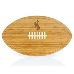 Picnic Time Wyoming Cowboys Kickoff Football Cutting Board & Serving Tray - Thumbnail 1 of 4