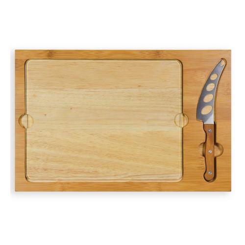 Iowa State Cyclones Icon Glass Top Cutting Board & Knife Set - Primary Image