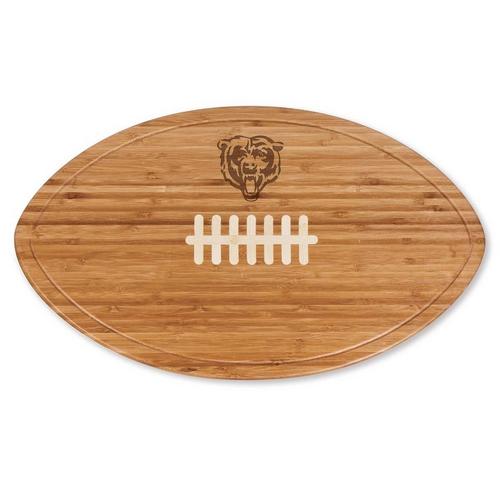 Picnic Time Chicago Bears Kickoff Football Cutting Board & Serving Tray - Primary Image