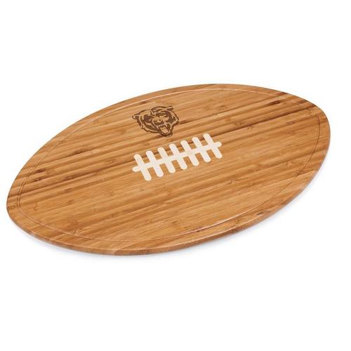 Picnic Time Chicago Bears Kickoff Football Cutting Board & Serving Tray - Primary Image