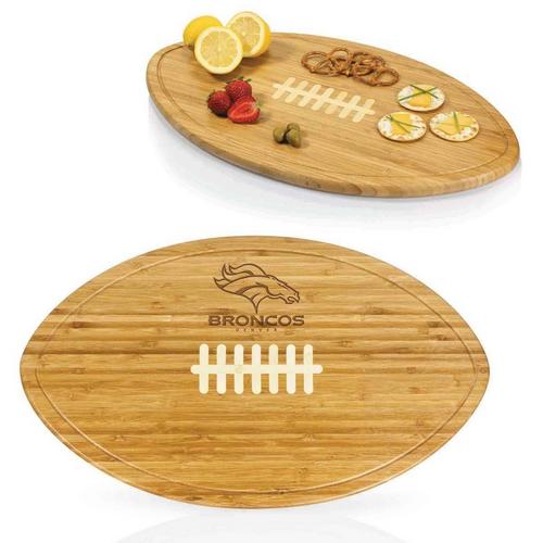 Picnic Time Denver Broncos Kickoff Football Cutting Board & Serving Tray - Primary Image